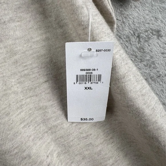 Banana Republic Men's Shirt NWT Size 2XL Oatmeal Heather Signature - Picture 4 of 10